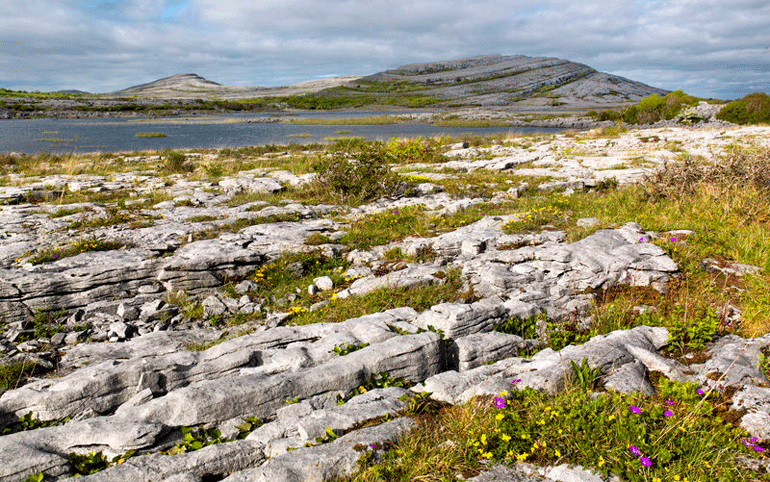 Flaggy Shore and The Burren, image Tourism Ireland