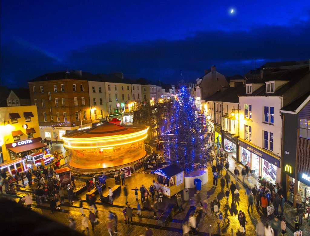 Winterval Waterford. Pictured at John Roberts Square, Waterford City during Winterval. Picture: Patrick Browne 