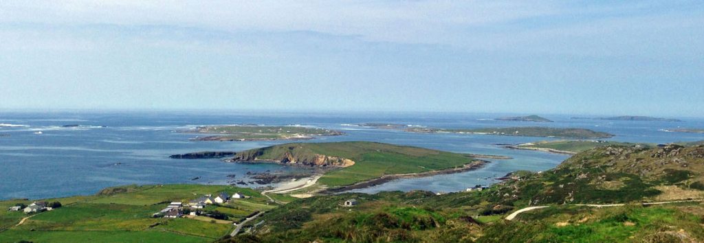 Coastline of Connemara County Galway