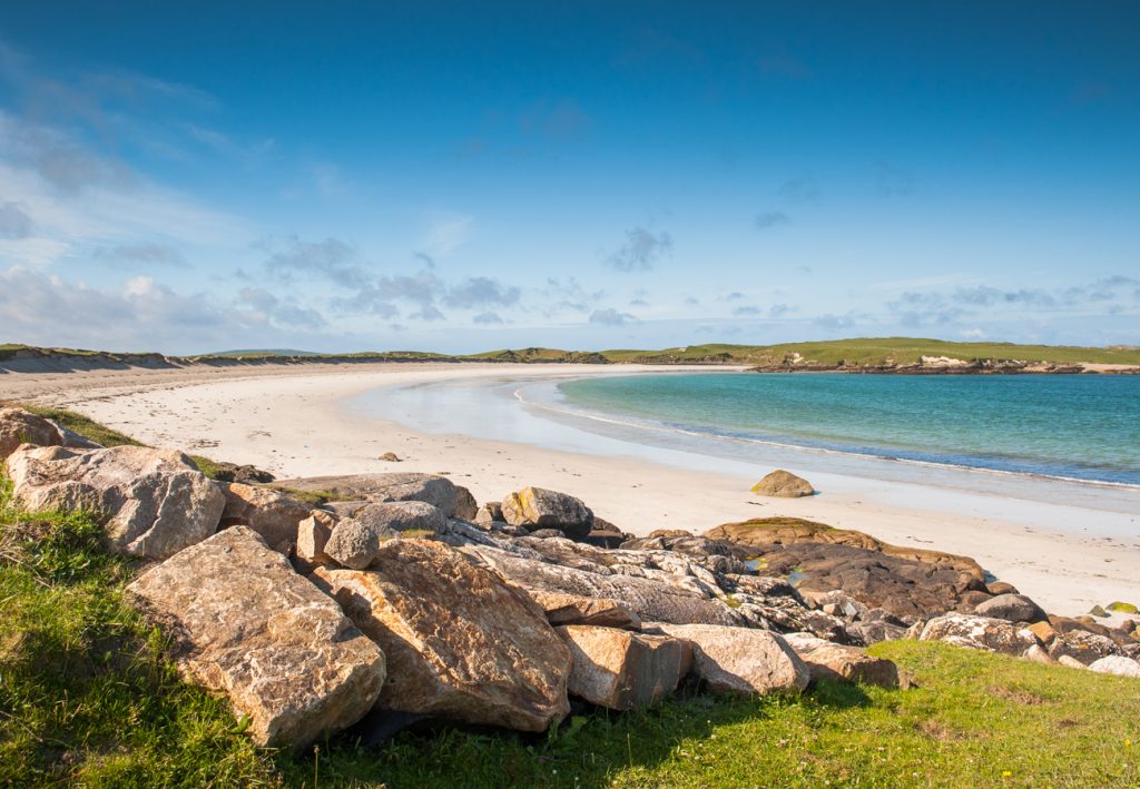 Dog's Bay Beach near our self catering cottages in Connemara County Galway