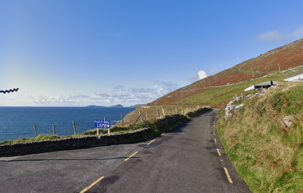 Beehive Huts & Hold a Baby Lamb located along Slea Head Drive